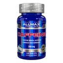 ALLMAX Nutrition Caffeine Pills, Sustained Energy & Pre - Workout Mental Focus, Fast Absorbing & Vegan, 200 mg, 100 Tabletten
