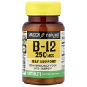 Vitamines Mason Mason B 12 250mcg Comprimés