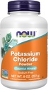 NOW Foods Supplements, Potassium Chloride Powder, Certified Non-GMO, Essential Mineral*, 8-Ounce