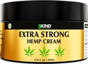 5Art Extra Starke Hanfcreme 6.76 fl oz- Maximale Stärke - Natürliche beruhigende Relief Joint Cream - Muskel Rub für untere Rücken, Gelenke, Hals, Knie und Schultern