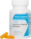 MYOXCIENCE Complexe de Curcumine et d'huile essentielle (60 capsules végétariennes)
