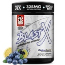 Old School Labs | Blast X Advanced Pre Workout Powder, Intensive Energie Booster Preworkout für Männer & Frauen | Blueberry Lemonade