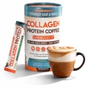 La poudre de peptides de café aux protéines collagènes – pour une meilleure concentration, énergie, digestion, bloom et immunité pour les femmes et les hommes