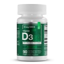 Essential Elements D3 Vitamine 5000 IU Softgels mit Olivenöl für Knochen, Muskeln und Immununterstützung