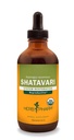 Extrait liquide Shatavari biologique certifié Herb Pharm pour le soutien du système reproducteur féminin - 4 Once