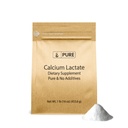 Ingrédients originaux purs Lactate de calcium (1 lb) Supplément de calcium, Electrolyte, Non-OGM