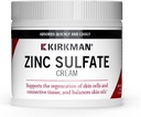 Kirkman - Zinksulfat topische Creme - 4 fl oz - Schnelle Absorption - 10% Zinksulfat - Allergiker