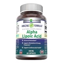 Formulations étonnantes Alpha Lipoic Acid 300 mg Capsules Supplément (en anglais seulement)