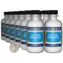 Calciumcarbonat / 3 Pfund / 12 Flaschen / 97,55% reines Lebensmittel-Grad/Fine-Pulver