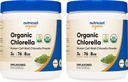 Nutricost Chlorella biologique 8oz (2 bouteilles) - 3000mg par portion