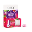 OLLY Extra Strength Sommeil Dissoudre rapidement les comprimés, 5 mg de mélatonine, végétalien, fraise - 30ct