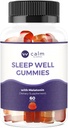 Calme par bien-être bien dormir Gummies, Gummy extra-fort avec Melatonin, supplément de soutien de sommeil naturel, 30 comtes
