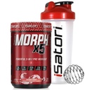 iSatori Morph Xtreme avant l'entraînement intense - Bombsicle (20 portions) Bouteille de mélange classique (Bouteille claire avec haut rouge)