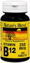 Mélange naturel NAT B Vitamine B12 TB, 100 Nombre