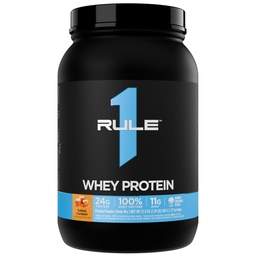 Regel 1 Whey Protein – 24g Fast-Acting Protein aus All-Whey-Quellen mit natürlich vorkommenden EAAs & BCAAs für Workout Recovery oder jederzeit Verwendung (2 Pfund*, Gesalzener Karamell)