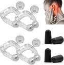 Acupeace Tinnitus Relief Device, Acupeace Anti Tinnitus Relief Ohr Clip, Vorrichtung zum Stoppen Ohrring, Tinnitus Relief für Ringen Ohren-2pairs