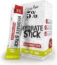 5% Ernährung Hydrate Stick Hydration Packets | Sport Elektrolyt Pulver Mix Packets mit Kokoswasser | 2-Pack | (Blueberry Lemonade + Zitronen Lime)