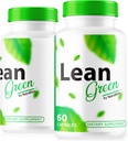 (2 Pack) Lean Green Weight Loss Pills - Natürlich unterstützt Active Lifestyle und Fitness, Premium Keto Pillen für nachhaltige Energie und Gesundheit, Lean Greens Formula, LeanGreen Official Review (120 Kapseln)