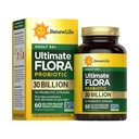 Renouveler la vie Probiotique Adulte 50 Plus Capsules Probiotiques, Supplément quotidien soutient la santé urinaire, digestive et immunitaire, L. Rhamnosus GG, Laiterie, Soy et sans gluten, 30 Million CFU, 60 Compte