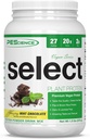 PEScience Wählen Sie Vegan Pflanzen basiertes Proteinpulver, Mint Schokolade, 27 Servieren, Premium Pea und Brown Rice Blend