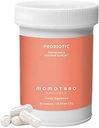 MOMOTARO APOTHECA Organic Probiotics for Women Vaginal & Digestive Supplement, 25 Billion CFU - Prebiotics & Lactobacillus Blend Supplements - Feminine Healthy Vaginal Odor & Flora - 30 Kapseln