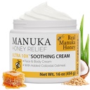 Super Natural Goods Manuka Honey Cream (16oz) – Hydrating Lotion für alle Hauttypen Geeignet für Kinder und Erwachsene | Moisturizing Body Cream mit Real Manuka Honey Aloe Vera Juice und Kakaobutter