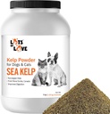 Bio Sea Kelp Powder (7 Pounds, 3.2 KG), Jod- und Schilddrüse-Unterstützung für Hund & Katze, Norwegische Kelp-Pulver-Ergänzung durch viele Liebe