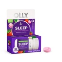 OLLY Dormez rapidement Dissolves, 3 mg de mélatonine, baume de citron, goût de fraise, 30 jours d'approvisionnement - 30 comte