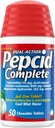 Réducteur d'acide complet Pepcid + Comprimés antiacides à croquer, Arôme à la menthe fraîche, 50 chiffres par Pepcid Complet (paquet de 1)