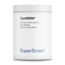 Supersmart OptiMSM (formule brevetée et haute pureté) - MSM méthylsulfonyle-éthane Supplément en poudre : sans végane et sans gluten - 200 g