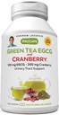 ANDREW LESSMAN Green Tea EGCG & Cranberry 180 Capsules - Standardisé pour Catéchines et Polyphénols. Aide à protéger les tissus, les organes et les systèmes dans tout le corps. Support puissant anti-oxydant
