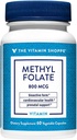 Le méthylfolate de vitamine Shoppe pour la santé des femmes - Soutien prénatal et développement des bébés - 800 MCG (60 capsules végétales)