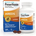 PreserVision AREDS Vitamines oculaires, #1 Eye Doctor Marque recommandée, Multivitamine avec Lutéine, Vitamines C & E, Zinc et Suppléments en cuivre, 120 Softgels