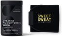 Recherche sportive Creatine Monohydratée et Sueur Douce Trimmer - Noir et Jaune (Grande)