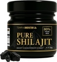 Authentique Himalayan Shilajit Resin, Chilajil para Hombre 100 Original, 100% Or Pure Grade Shilajit, avec 85+ Trace Minerals et 80% Acide Fulvic, pour hommes et femmes 30g 50 portions
