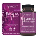 Réserve Beauté Bergamot Cholestérol Support avec Resveratrol - Supplément antioxydant pour le soutien cardiovasculaire et la santé cardiaque - Vegan & Non-OGM - 30 capsules (30 portions)