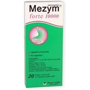 Grace nnvg Mezym Forte 10000, 20 Tabletten (Dietary Supplement, Pancreatin Enzymes for Digestion Support)