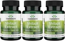 Extrait de Swanson Shilajit - Supplément à base de plantes favorisant le soutien de la croissance cellulaire - Formule naturelle pour le mieux-être global - (400 Milligrammes 60 Capsules de légumes) 3 Pack