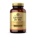 Solgar Lutein 20 mg, 60 Softgels - soutient la santé des yeux - aide à filtrer la lumière bleue - contient de la lutéine FloraGLO - non-OGM, sans gluten, sans lait - 60 portions