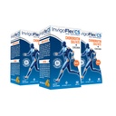 INVIGOFLEX Sulfate de chondroïtine avec Curcumine Turcumine non OGM pour le genou, la main, le dos et la hanche Supplément de joint Premium CS - 3 Pack