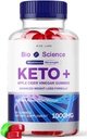 laboratoire de taille - Bio Science Keto Plus Gommies pour la perte de poids, la force supplémentaire, la formule avancée comprend les Gommies de vinaigre de cidre d'Apple (60 Gommies)