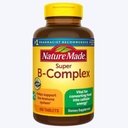 Nature Made Super B Energy Complex, complément alimentaire pour le soutien de la fonction de cellule cérébrale, le soutien énergétique et le système nerveux, 460 comprimés, 460 jours d'approvisionnement rapide carte de commande RE.