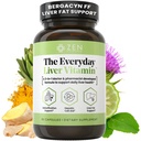 Zen Nutriments La vitamine quotidienne du foie - Nettoyer le foie Détox et réparer avec Bergacyn FF, chardon de lait biologique, racine de dandelion et extrait d'artichaut pour la santé du foie - Suppléments de soutien du foie gras
