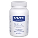Encapsulations pures ResCu-SR.com Supplément alimentaire hypoallergénique pour la longévité, le soutien cardio et la santé neurologique.