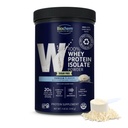 Biochem 100% Whey Sugar-Free Vanille 20g, 11.8oz, Certified Vegetarian, Certified Gluten Free, Certified Non-GMO Tested, Keto Friendly, Grass-Fed