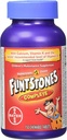 Flitstones Vitamines pour enfants à croquer, Multivitamine complète pour enfants et enfants avec fer, calcium, vitamine C, vitamine D et plus, 300ct (paquet de 2 150 bouteilles de comptage)