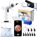 Ear Wax Removal, Ear Cleaning Kit, Water Powered Ear Cleaner with 3 Pressure Modes 12 Replacement Tips, Ear Irrigation Flushing System, Safe and Effective Ear Wax Removal Tool (Black)