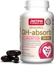 Formules de Jarrow QH-absorb 200 mg - Co-Q10 à haute absorption - Forme antioxydante active du Co-Q10 - Supporte la production d'énergie mitochondriale et la santé cardiovasculaire - Jusqu'à 60 portions