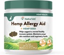 NaturVet Hanf Allergy Aid Plus Hanf Seed Soft Chews für Katzen, 60 ct, Made in USA