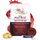 Syntrax Bundle: Matrix Protein Powder Sustained-Release Casein Protein und Whey Protein Powder - Instant Mix Snickerdoodle Protein Powder Flavor, 5lbs mit weltweiter Ernährung Keychain
